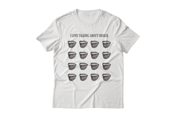 I Love Talking About Design Shirt - Image 2